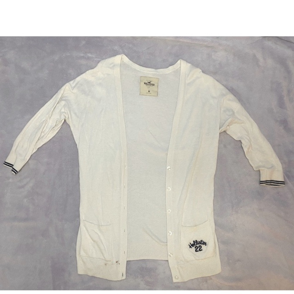 Hollister, Size Medium, White